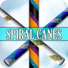 Spiral canes