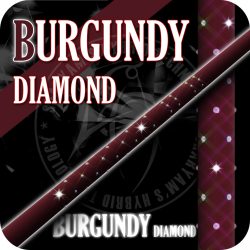 Diamond - RHOMB SCATTER / BURGUNDY