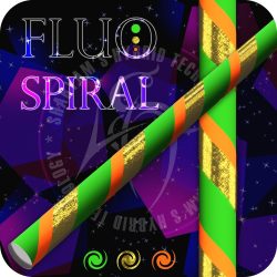 Fluo Spiral - Green / Gold / UV Orange
