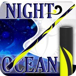 Night Ocean - BLACK / UV YELLOW