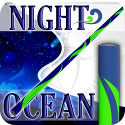 Night Ocean - BLUE / UV GREEN