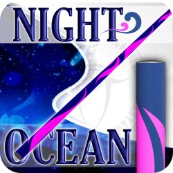 Night Ocean - BLUE / UV PINK