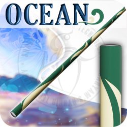 Ocean  - GREEN / CREAM