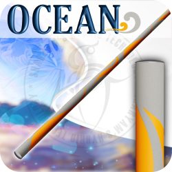 Ocean  - GREY / PASTEL ORANGE