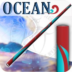 Ocean  - RED / TURQUOISE BLUE