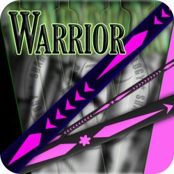 Warrior - BLACK / UV PINK