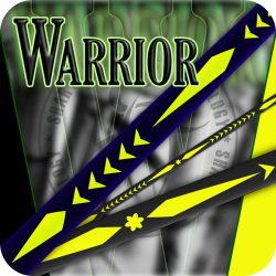 Warrior - BLACK / UV YELLOW
