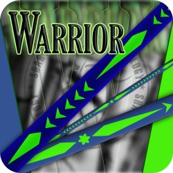 Warrior - BLUE / UV GREEN