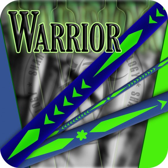 Warrior - BLUE / UV GREEN