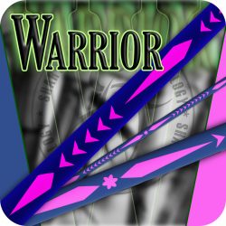 Warrior - BLUE / UV PINK