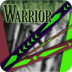 Warrior - BURGUNDY / UV GREEN