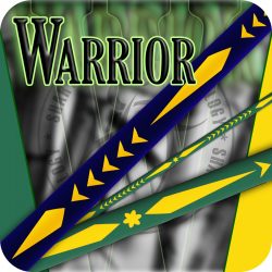 Warrior - GREEN / UV ORANGE