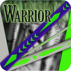 Warrior - GREY / UV GREEN